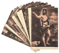 Шедевры венецианской живописи (комплект из 16 открыток) артикул 4462c.