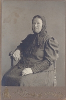 Портрет пожилой женщины Фотография артикул 4597c.